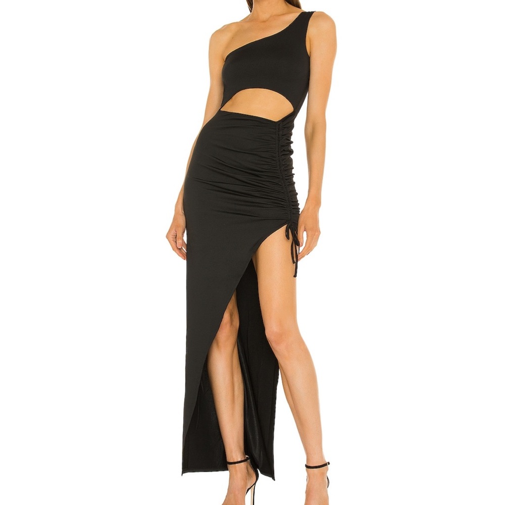 Revolve superdown black maxi dress